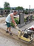 Bauarbeiten Friedhof