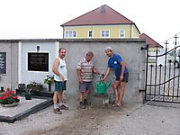 Bauarbeiten Friedhof