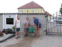 Bauarbeiten Friedhof